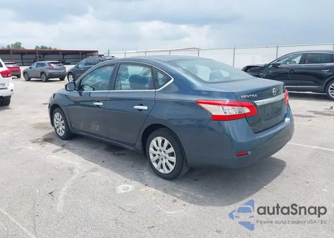 2013 Nissan Sentra Sv из США, поврежденный, VIN 3N1AB7AP3DL614796